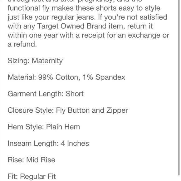 Isabel Maternity by Ingrid & Isabel Shorts New Maternity Jean